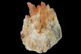 Natural, Red Quartz Crystal Cluster - Morocco #134221-1